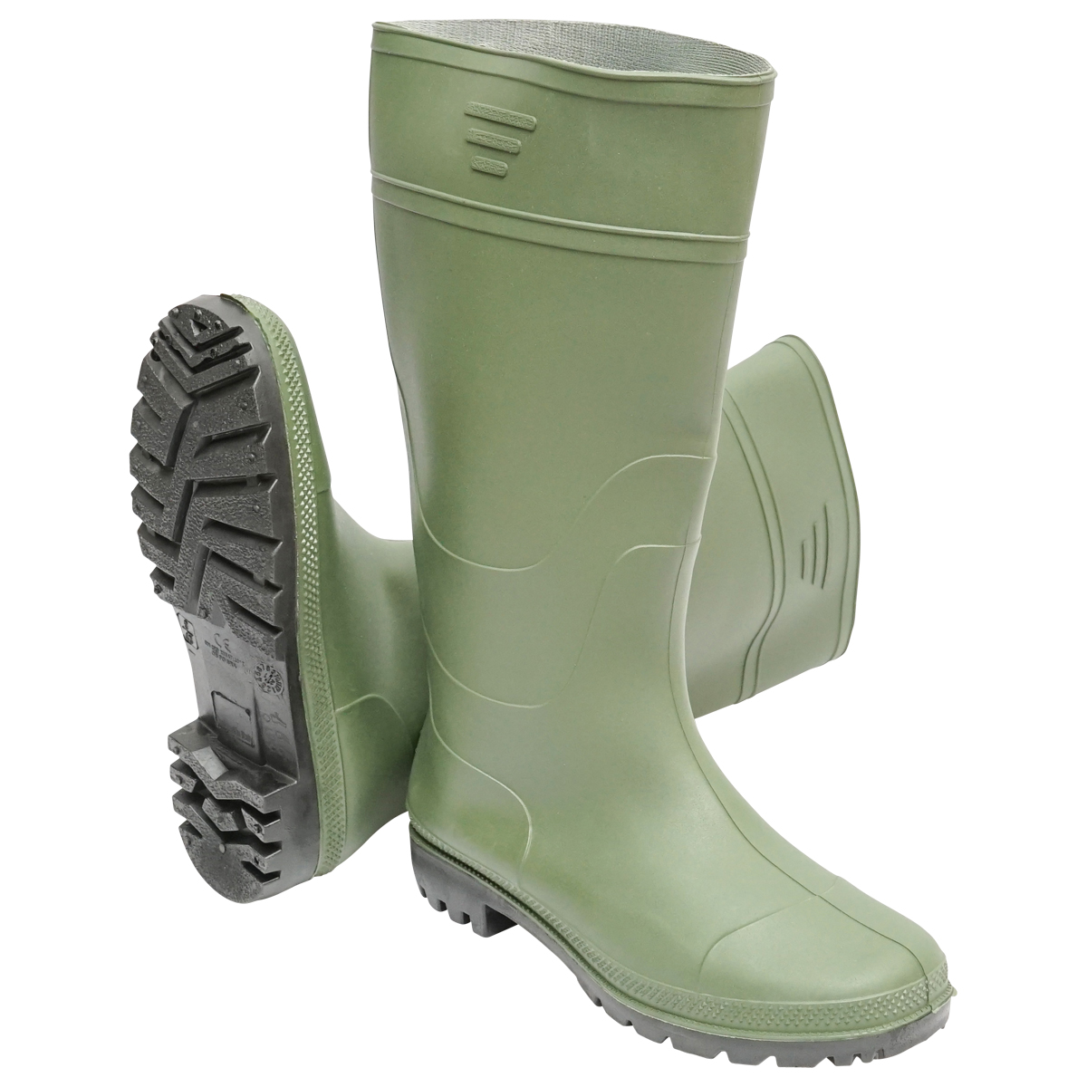 Cizme de protectie din PVC verde marimea 40 001GB