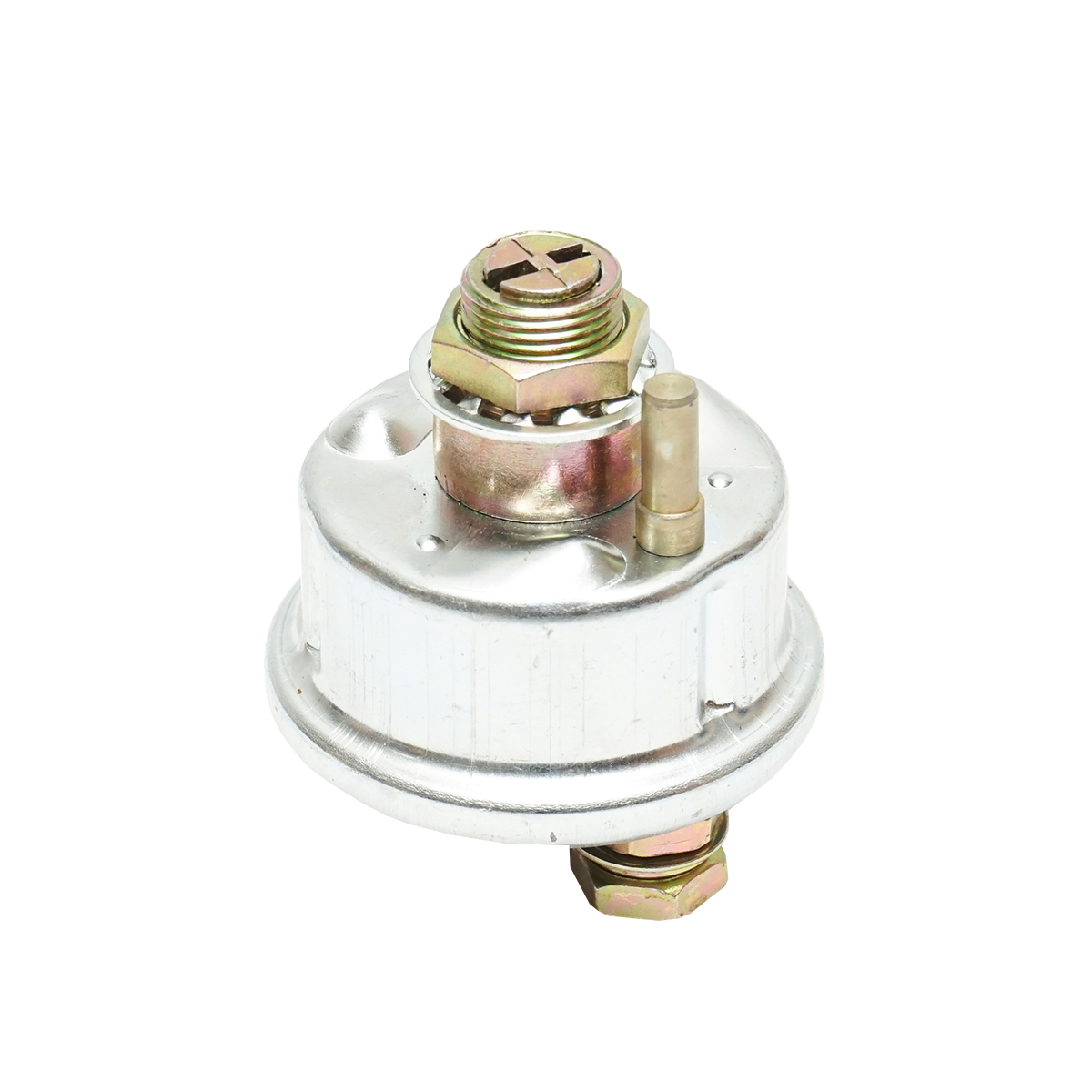 Contact pornire cu cheie 24V, fi 67mm, conector din cupru M10, filet prindere fi 18mm pentru Caterpillar OEM 7N0718