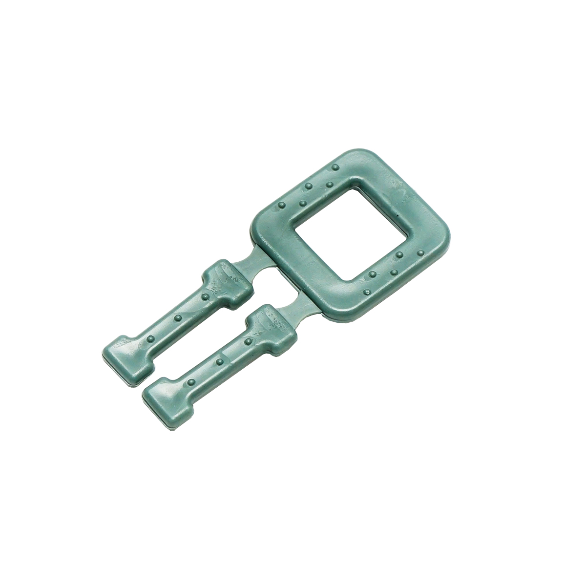 Clema bucla de plastic 13mm cu striatie pentru banda PP/PET 1000 buc.