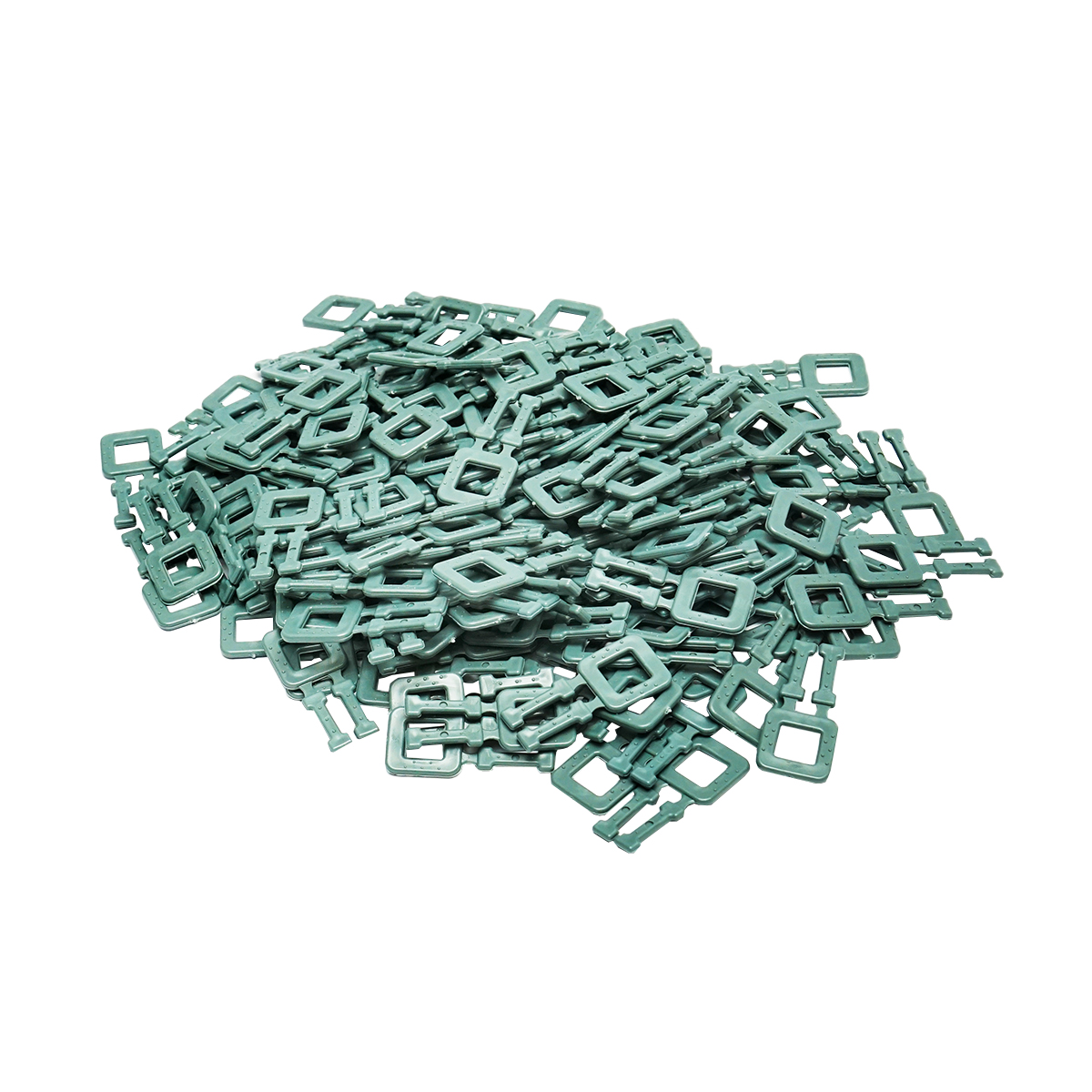 Clema bucla de plastic 13mm cu striatie pentru banda PP/PET 1000 buc.