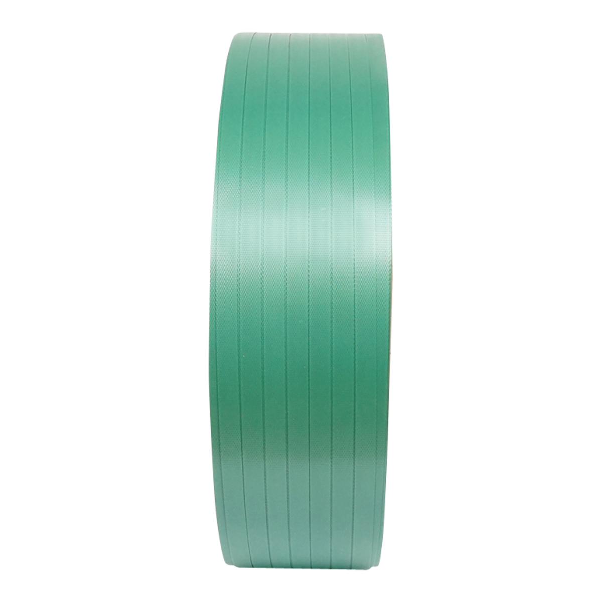 Banda de legat PET poliester, 19x0,8mm, verde, rola 1000m Breckner Germany