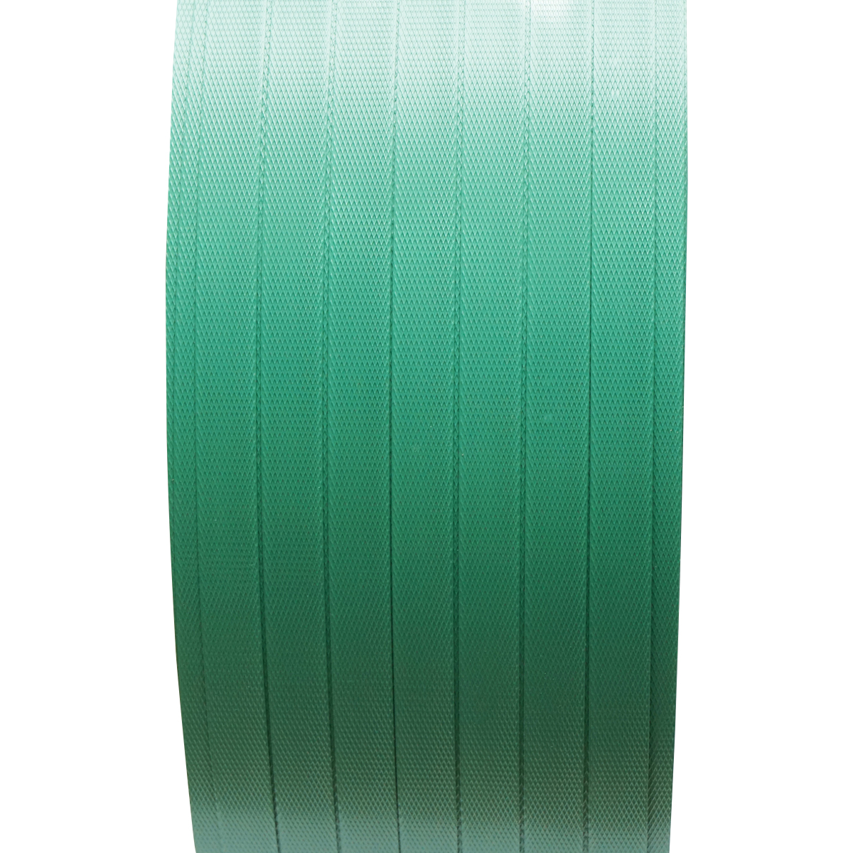 Banda de legat PET poliester, 19x0,8mm, verde, rola 1000m Breckner Germany