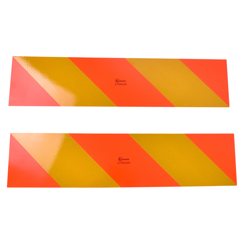 Set tabla reflectorizanta dungata pentru cap tractor