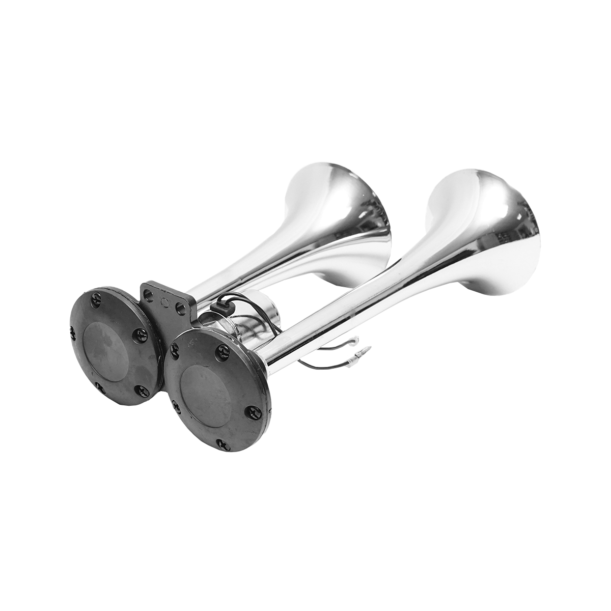 Claxon 2 trompete 12/24V pentru compresor aer
