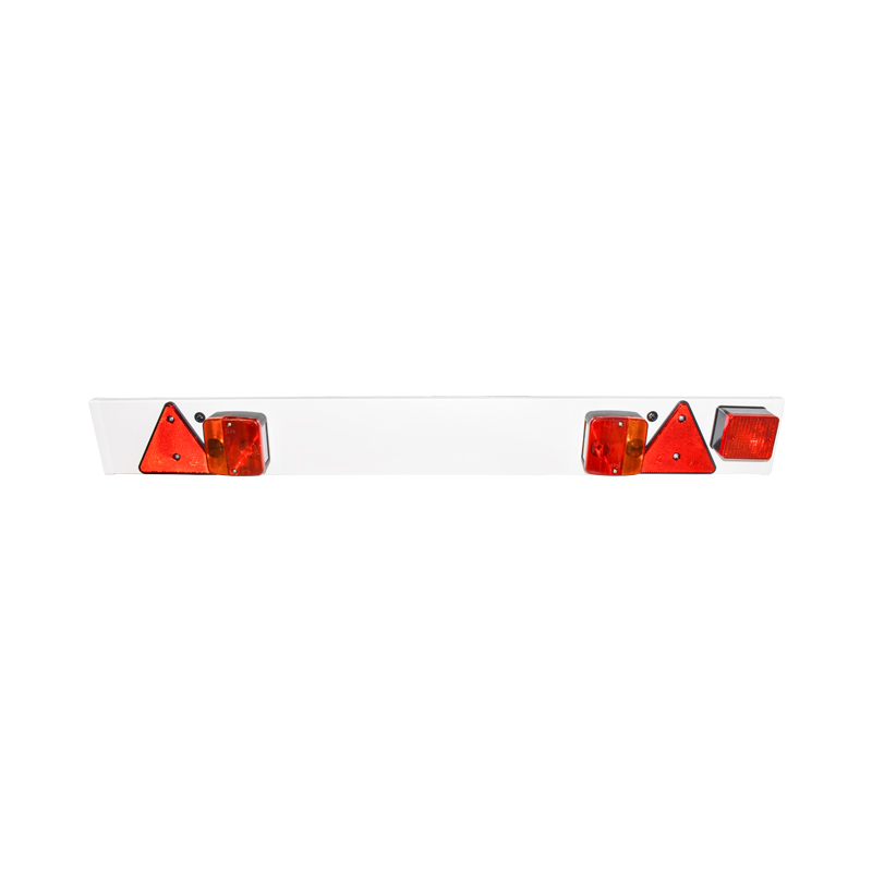 Bara remorca 1220mm, 2x lampa, 1x lampa ceata, 2x triunghi reflectorizant, cablu 6m si priza 7 pini 12V