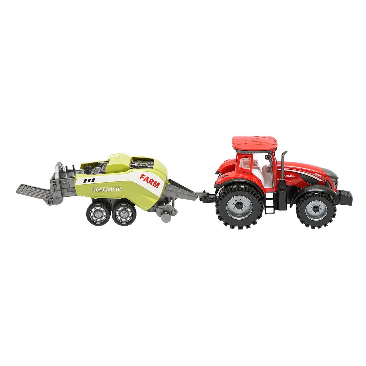 Jucarie tractor cu balotiera FARM Push and GO