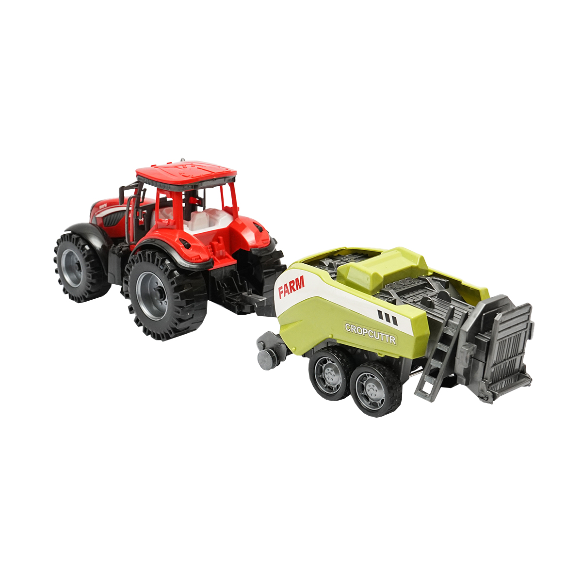 Jucarie tractor cu balotiera FARM Push and GO