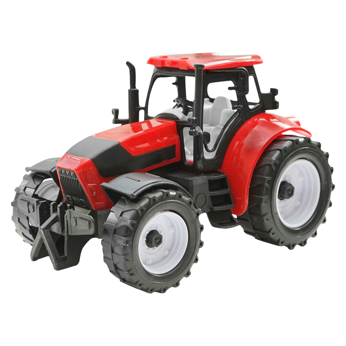 Tractor rosu pentru ferma Super Farm