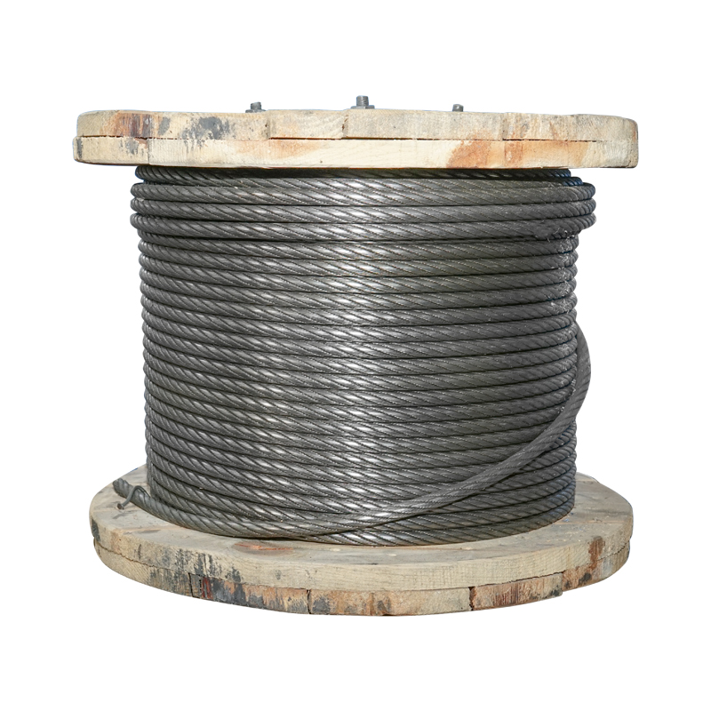 Cablu troliu otel 6x19 fi 11mm cu inima metalica 250m/rola batut 0,7kg/1m