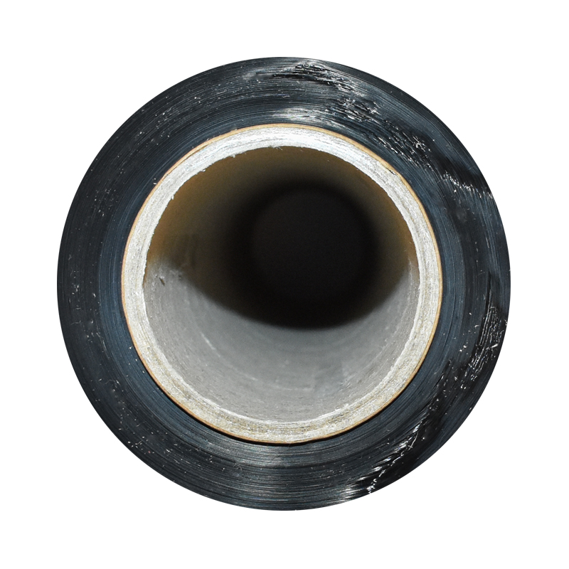 Folie stretch manuala neagra 1,65 kg 500x0,023 mm