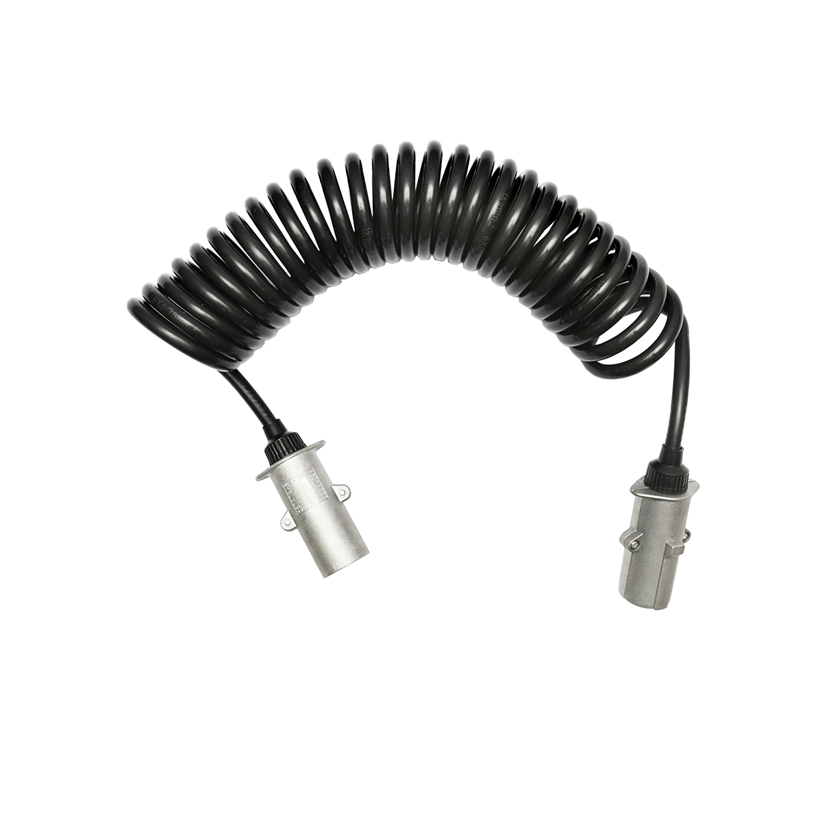 Cablu transfer curent 1x0,75mm+6*0,5mm / 7,5m alb 6+1 pini