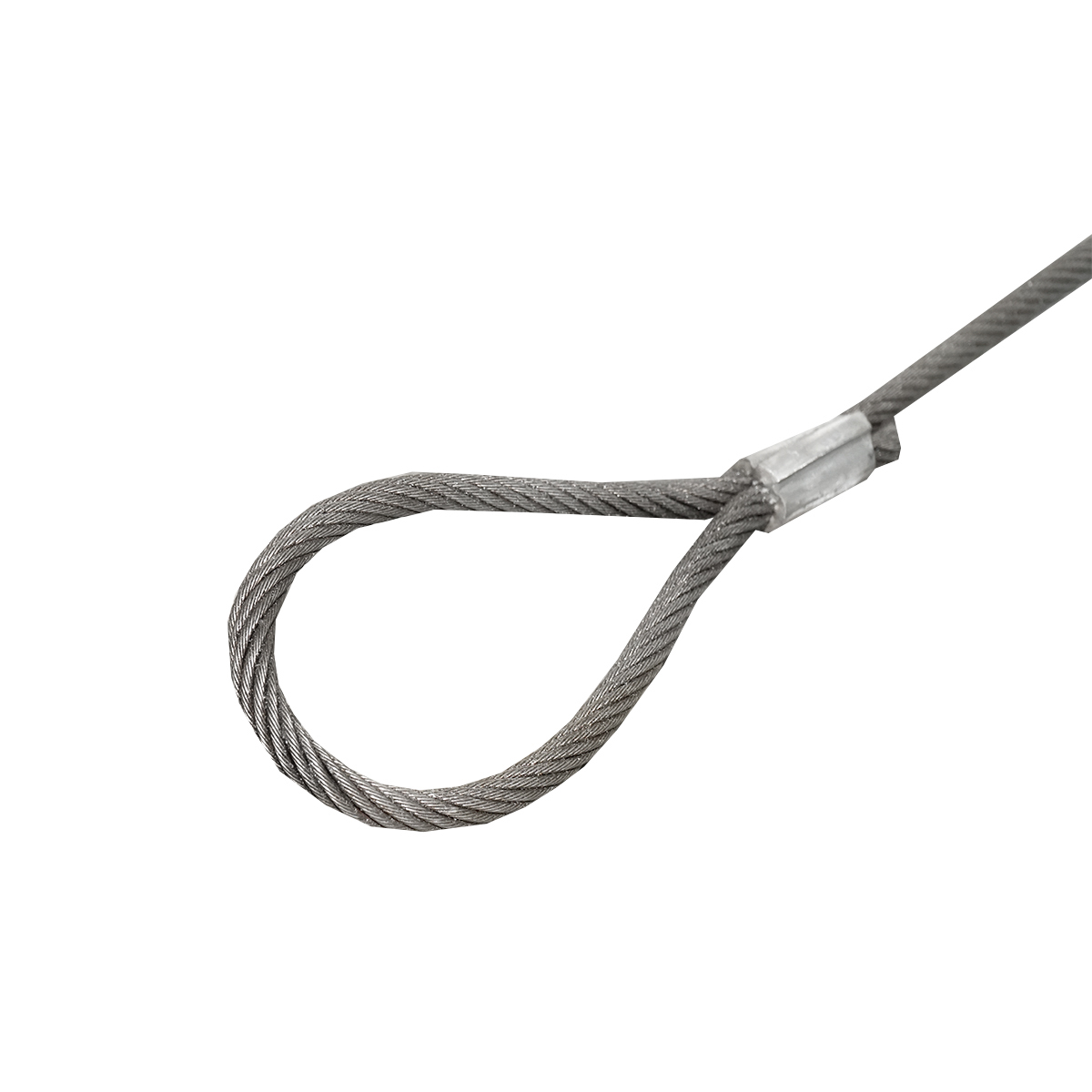 Cablu/sufa troliu din otel cu grosime 12mm si lungime 4m cu inele pentru tractat sau ridicat