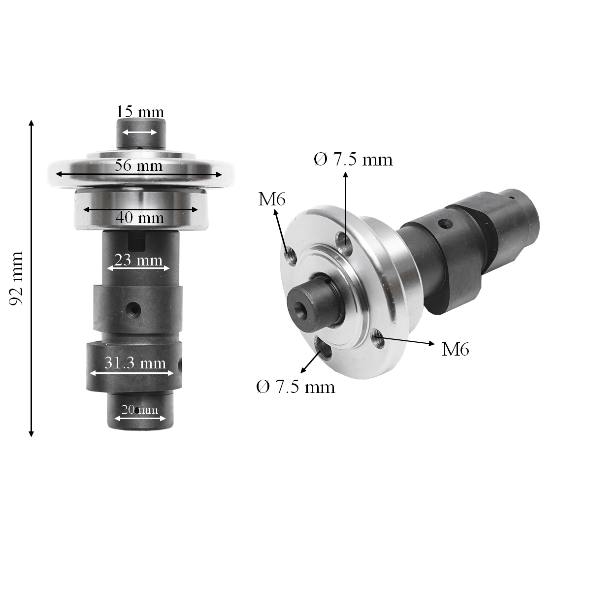 Ax cu came pentru motor ATV Honda, Loncin 150/200CC CB150/200