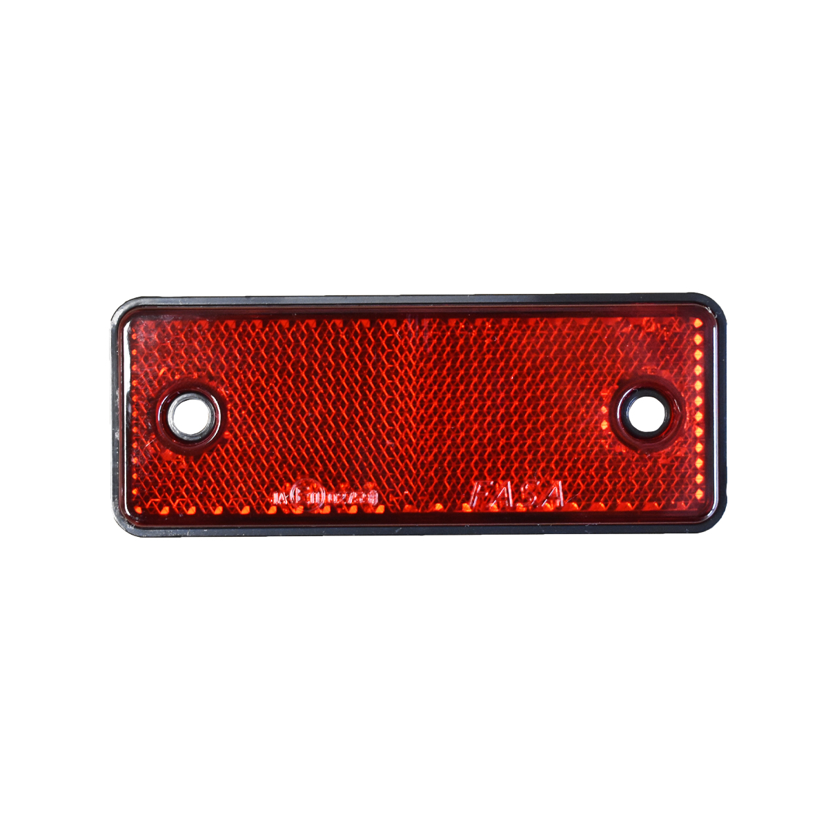 Lampa reflectorizanta dreptunghiulara rosie