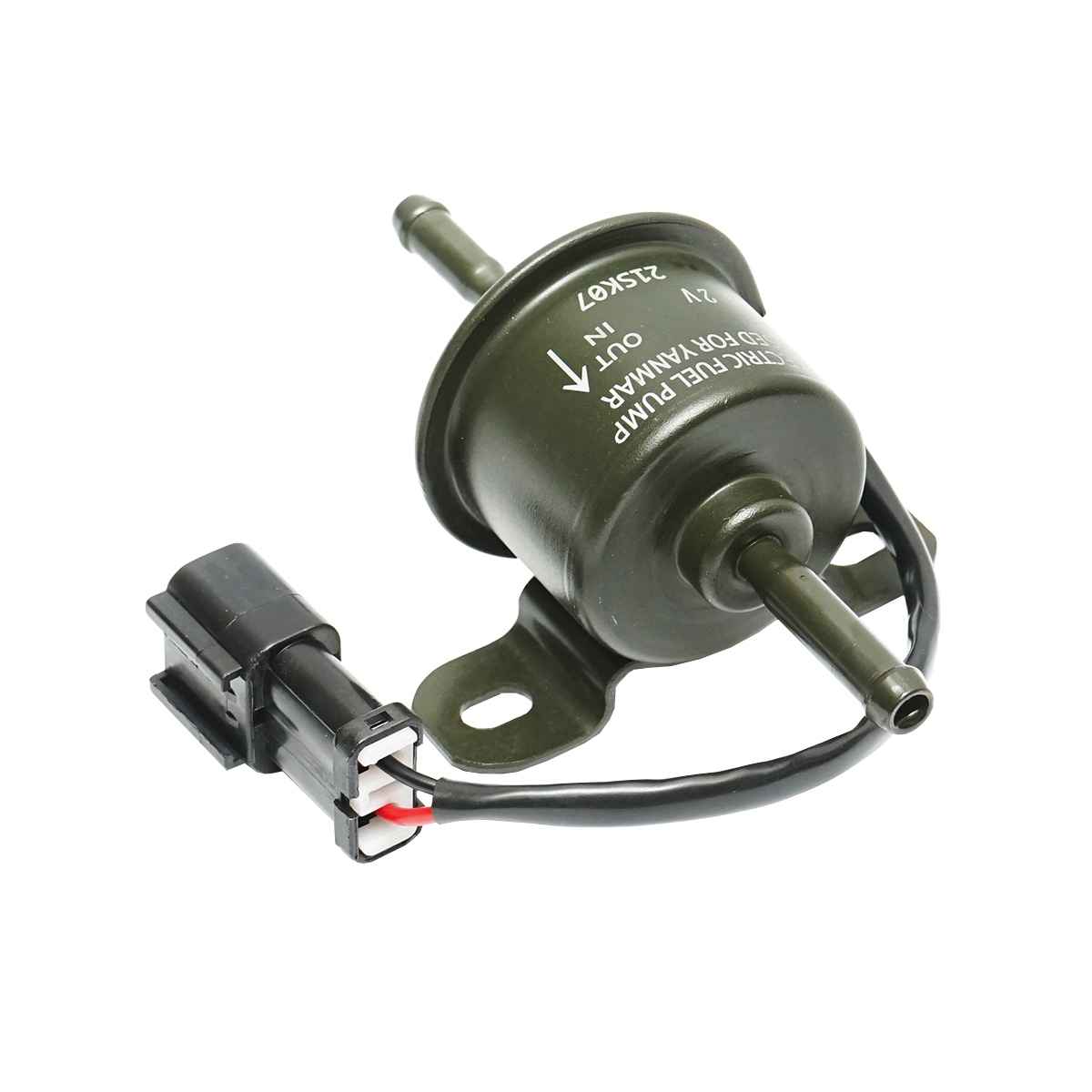 Pompa alimentare electrica universala 12V OEM YK-3104, L=130mm, fi 8mm, pentru motorina/benzina