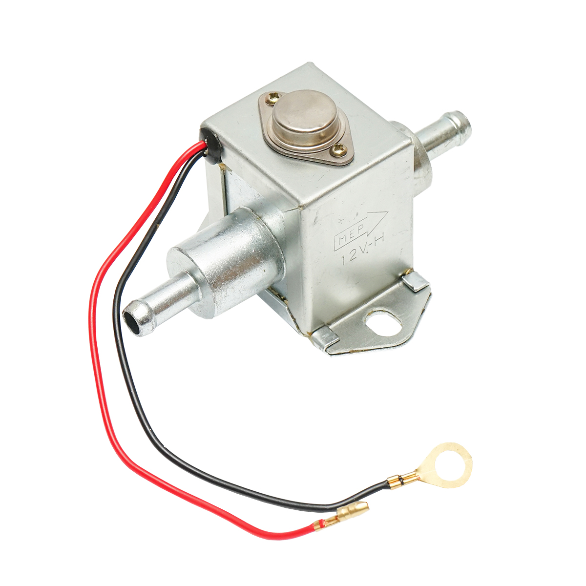 Pompa alimentare electrica universala 12V, L=130mm, fi 10mm pentru motorina/benzina OEM MEP-12V-H