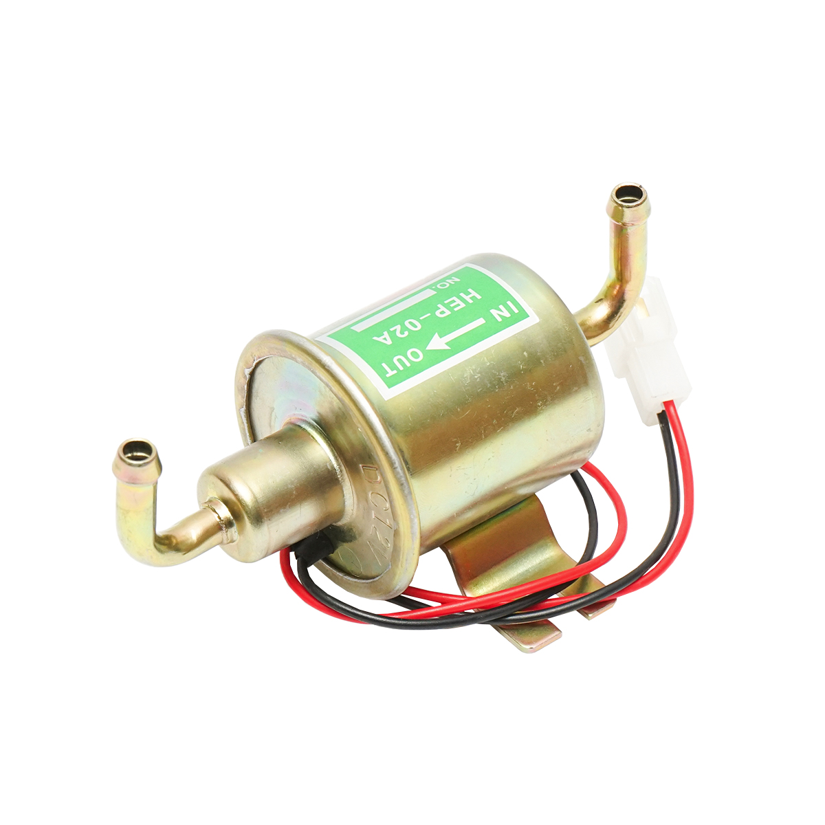 Pompa alimentare electrica universala 12V, L=130mm, fi 8mm pentru motorina/benzina OEM YK-3065, HEP-02A