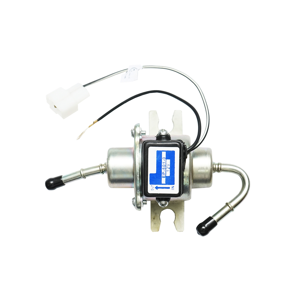 Pompa alimentare electrica universala cu filtru incorporat, 12V, L=145mm, fi 6mm pentru motorina/benzina OEM YK-3106, EP-501-0