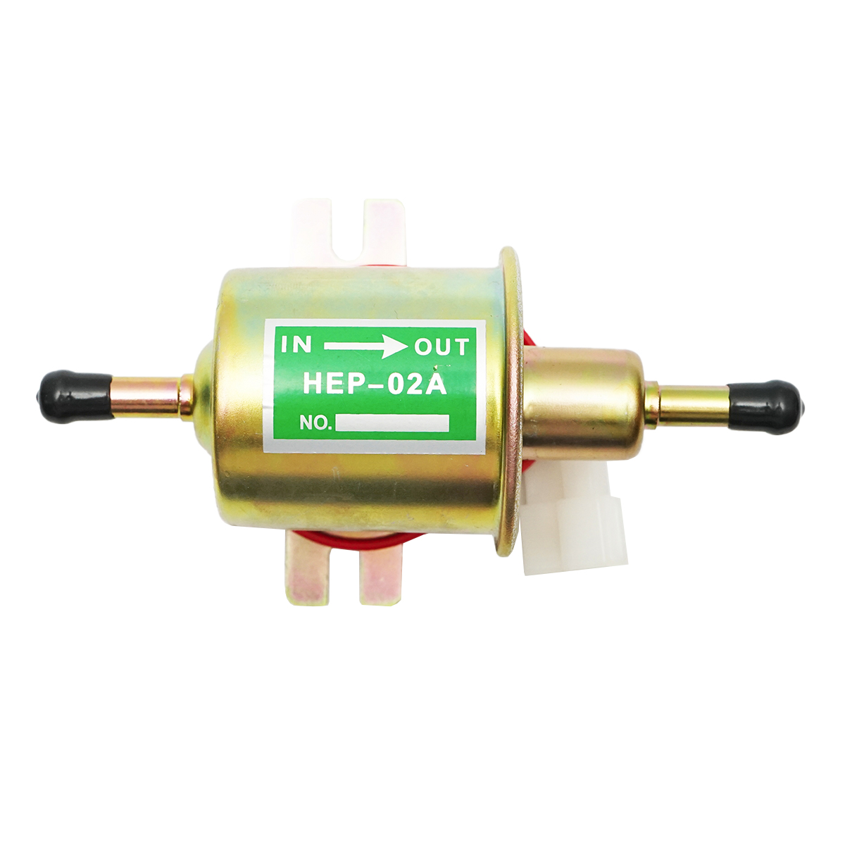 Pompa alimentare electrica universala cu filtru incorporat, 12V, L=145mm, fi 8mm pentru motorina/benzina OEM YK-3118, HEP-02A