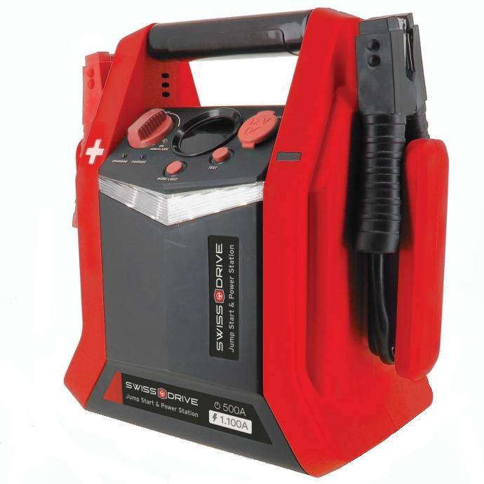 Jump starter robot pornire 12V, cu compresor, lanterna si priza 12V, 18Ah, 35EP004