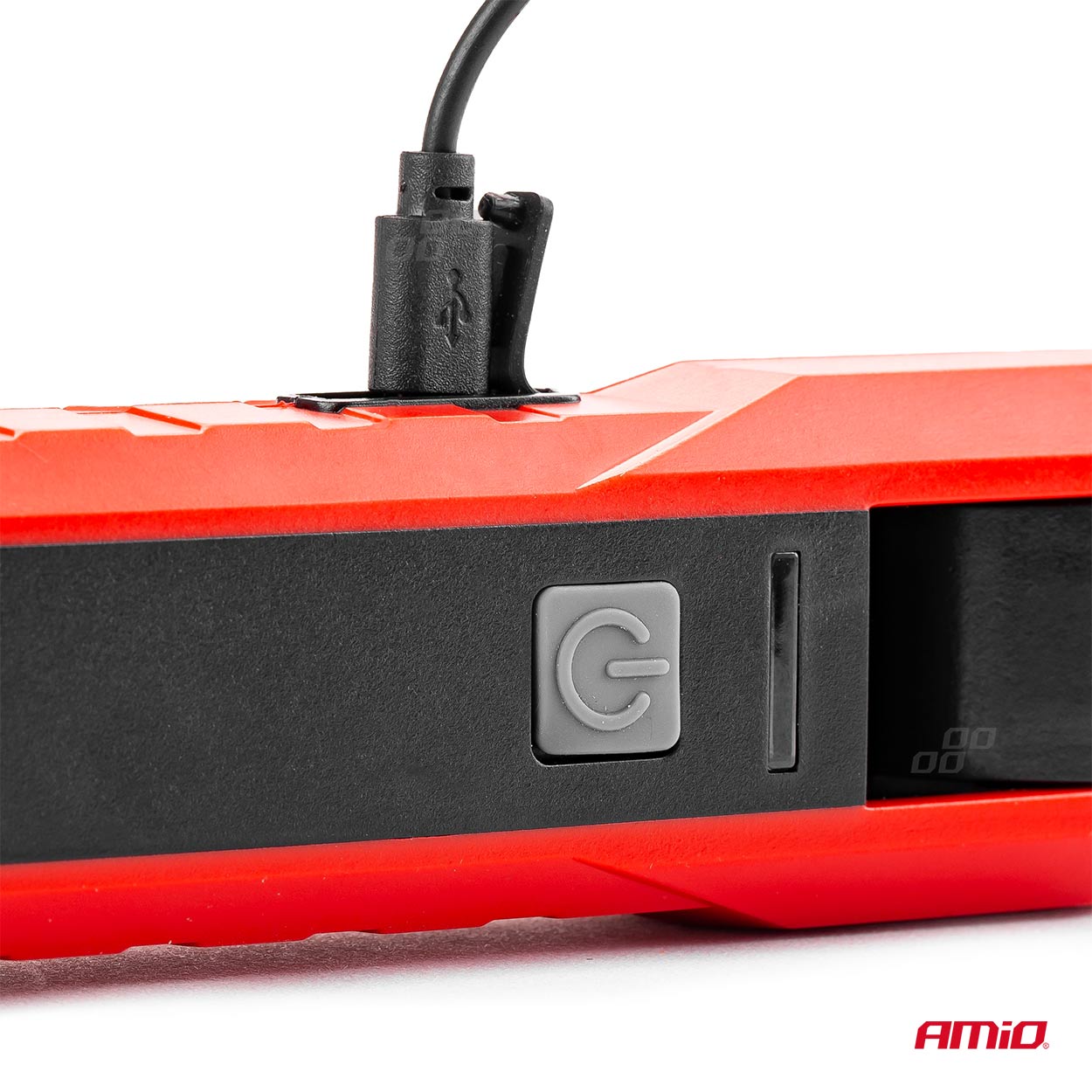 Lampa de lucru cu 1x COB + 1x LED, 450lm, 6500K, fixare magnet, carlig, cu acumulator, AMiO WT11