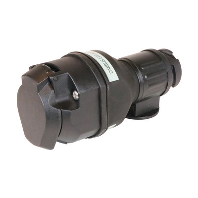Adaptor remorca auto cambus, pentru lumini tip LED, Carpoint, plastic de la 13 la 7 pini