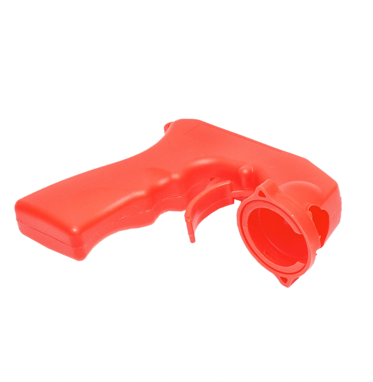 Maner rosu pistol pulverizare pentru tub spary vopsea