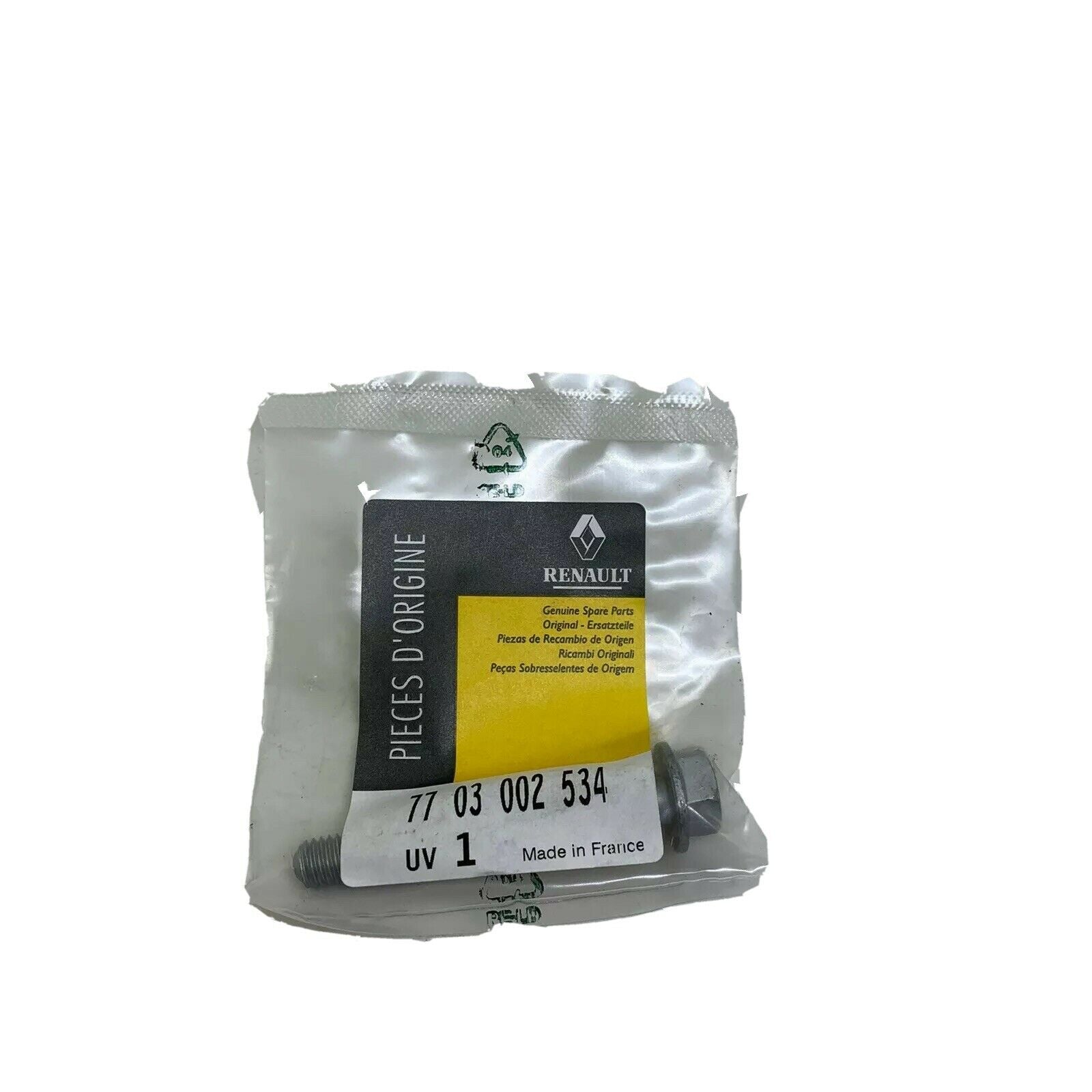 Surub fixare rola intinzator, alternator, Renaul Solenza, B41C, Original 7703002534 Surub fixare rola intinzator, alternator, Renaul Solenza, B41C, Original 7703002534
