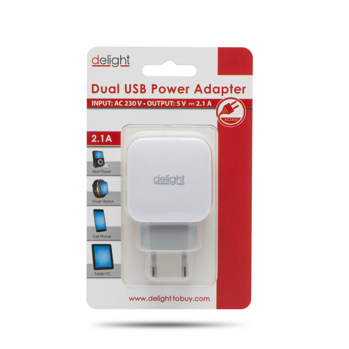 Incarcator 2x USB 2.1A, 1 buc