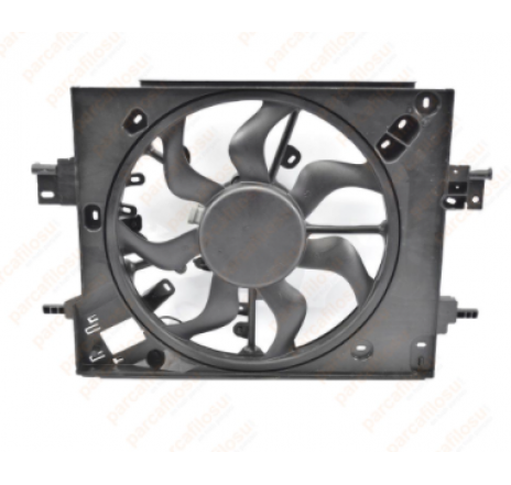 Electroventilator + carcasa Dacia DUSTER II, 10.2017-; Dacia Logan 2 MCV motor 1.5 dCi original 214810150R