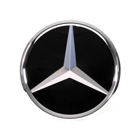 Emblema grila fata Mercedes Benz W216 W164 W218 W176, pentru modele cu Distronic , Originala, A1648880411