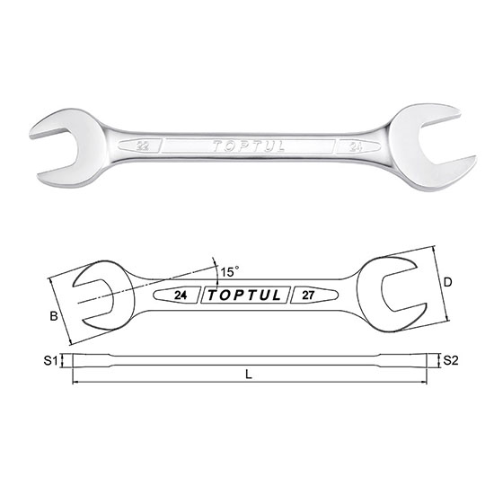 Cheie fixa 4x5 mm