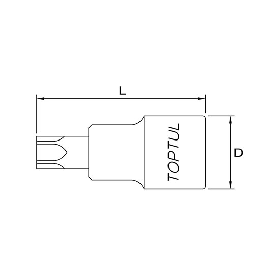 Tubulara bit 1/4 T20