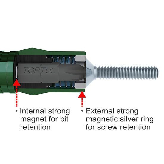 Suport magnetic schimb bit 1/4