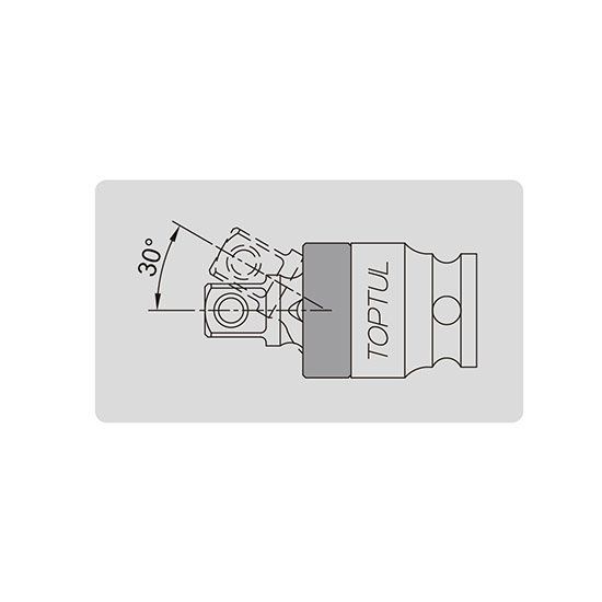 Adaptor impact 3/8" (10mm)