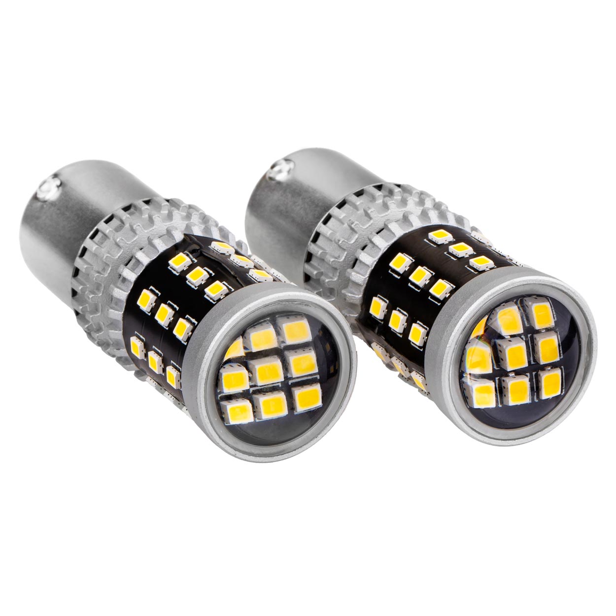 Set becuri stop frana LED Canbus 2016 AMIO , 1157 BAY15D P21/5W alb 12V/24V