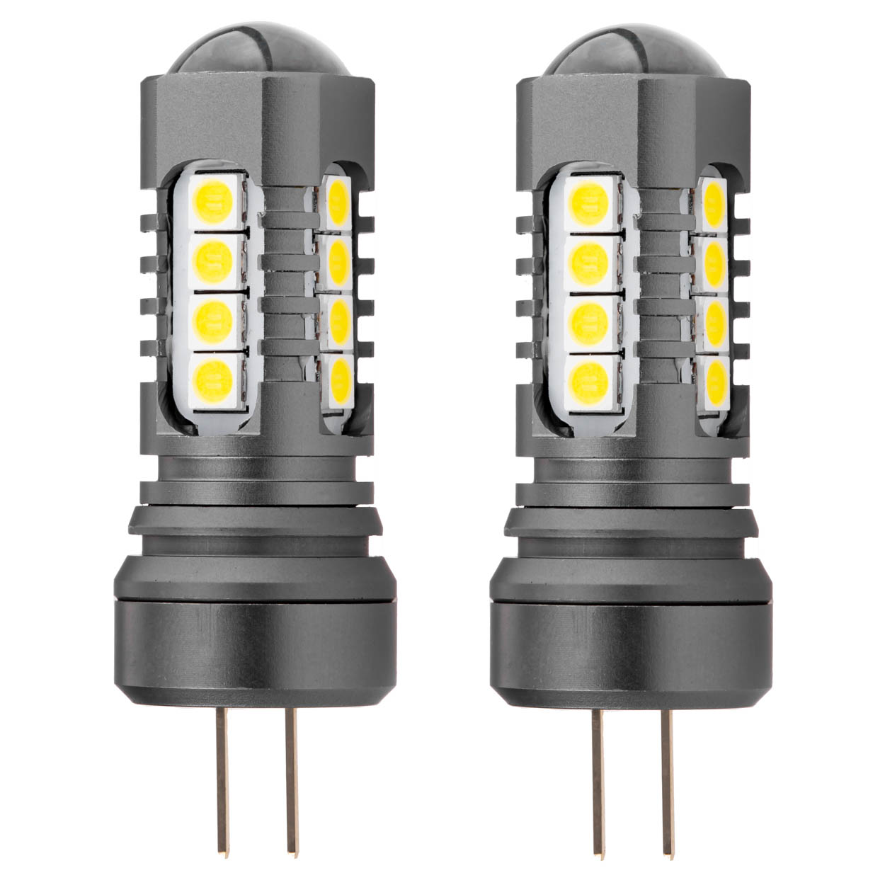 Bec LED Canbus 3030 18SMD HP24W alb 12V/24V, Amio, set 2 buc