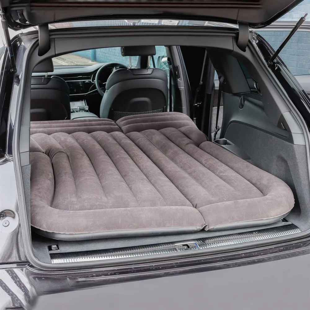 Saltea gonflabila Auto SUV, pentru portbagaj masina, 170x125x12cm, ptr 2 persoane, material PVC, + pompa aer electrica 12V
