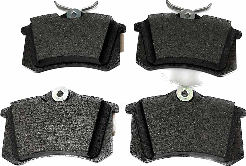 Set placute frana spate Audi A4 (B6, B7); Citroen C4, C3; Nissan Note 1 (E11); Peugeot 208 (CA); Renault Megane 1 (BA), Espace 3 (JE), Scenic 2 (JM), Modus, Clio 3 (BR0), Megane 3 (BZ); Seat Exeo (3R), Original, 5Q0698451AA