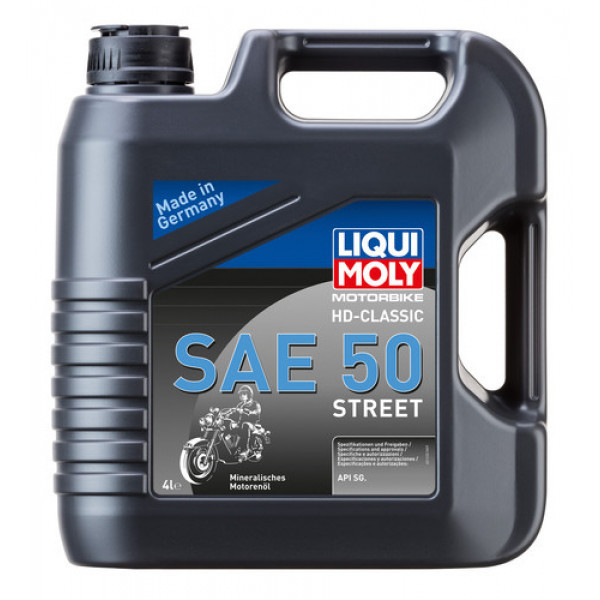 Ulei motor Liqui Moly Motorbike HD Clasic SAE 50 Street, 4 l