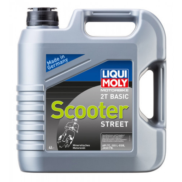 Ulei motor Liqui Moly Motorbike 2T Basic Scooter Street, 4 l