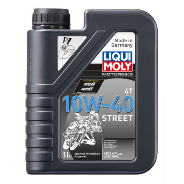 Ulei motor Liqui Moly Motorbike 4T 10W40 Street, 1 l