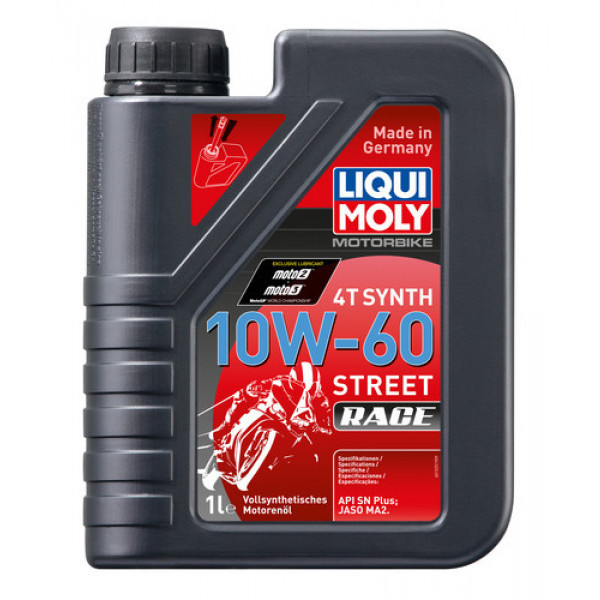 Ulei motor Liqui Moly Motorbike 4T 10W60 Street Race, 1 l