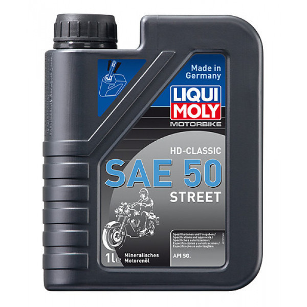 Ulei motor Liqui Moly Motorbike HD Clasic SAE 50 Street, 1 l
