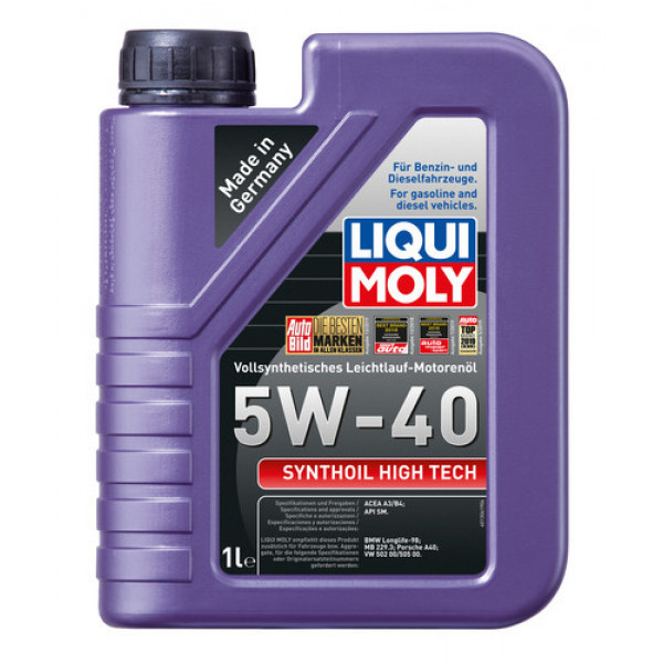 Ulei motor Liqui Moly Synthoil High Tech 5W40, 1 l