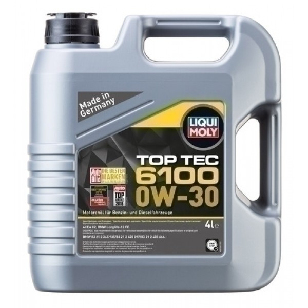 Ulei motor Liqui Moly Top Tec 6100 0W30, 4 l