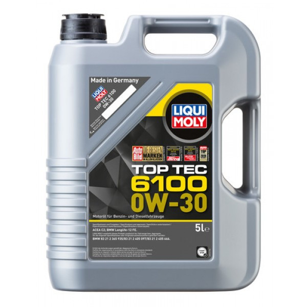 Ulei motor Liqui Moly Top Tec 6100 0W30, 5 l