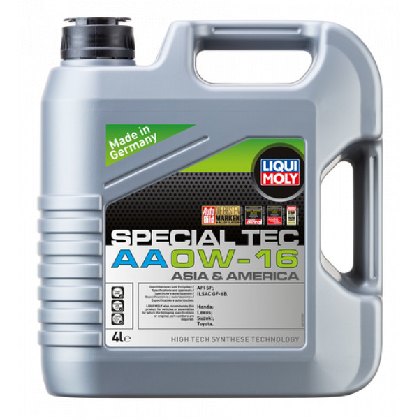 Ulei motor Liqui Moly Special Tec AA 0W16, 4 l