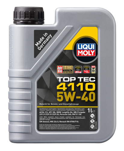 Ulei motor Liqui Moly Top Tec 4110 5W40, 1 l