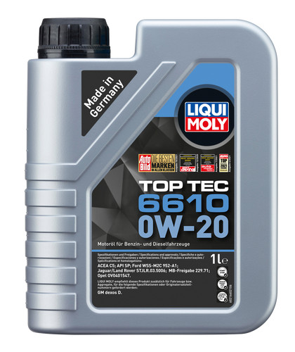 Ulei motor Liqui Moly Top Tec 6610 0W20, 1 l